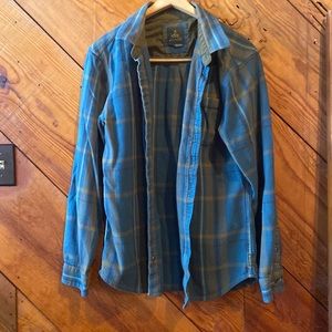 Prana flannel button down